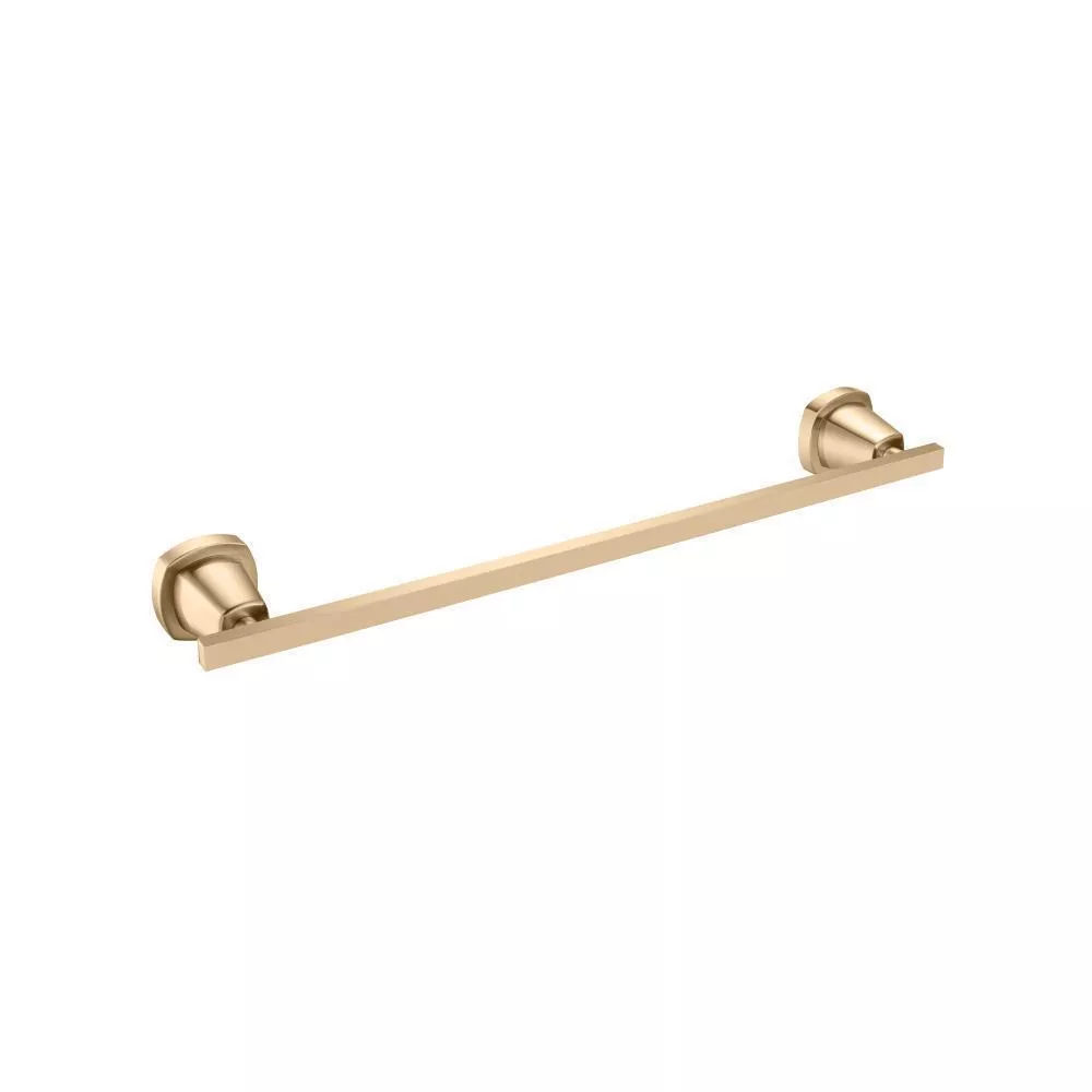 Brushed Bronze PVD Brass Towel Bar - 18" material