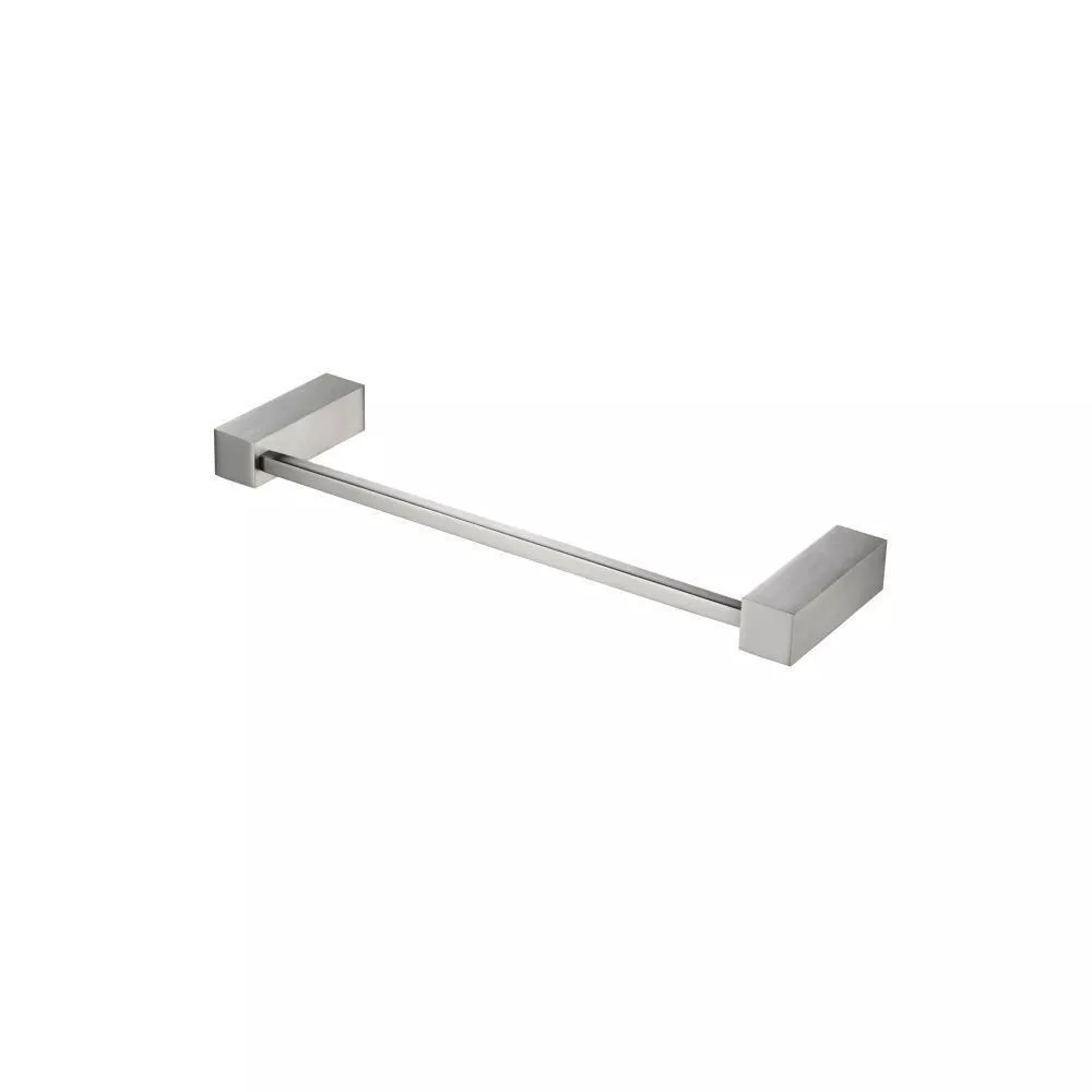 Brushed Nickel PVD Brass Towel Ring / Mini Towel Bar - 8" material