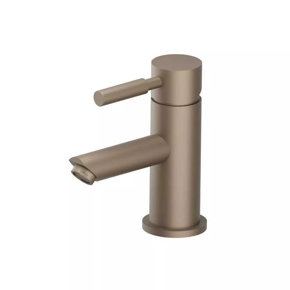 Dark Tan Single Hole Bathroom Faucet material
