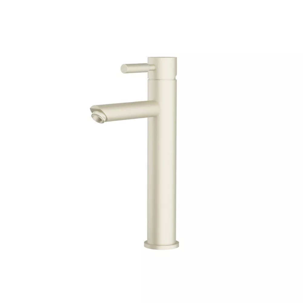 Light Tan Single Hole Vessel Faucet material