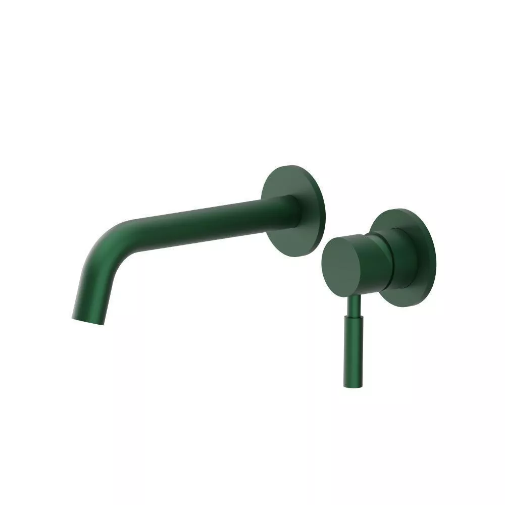 Leaf Green Single Handle Wall Mounted Bathroom Faucet material