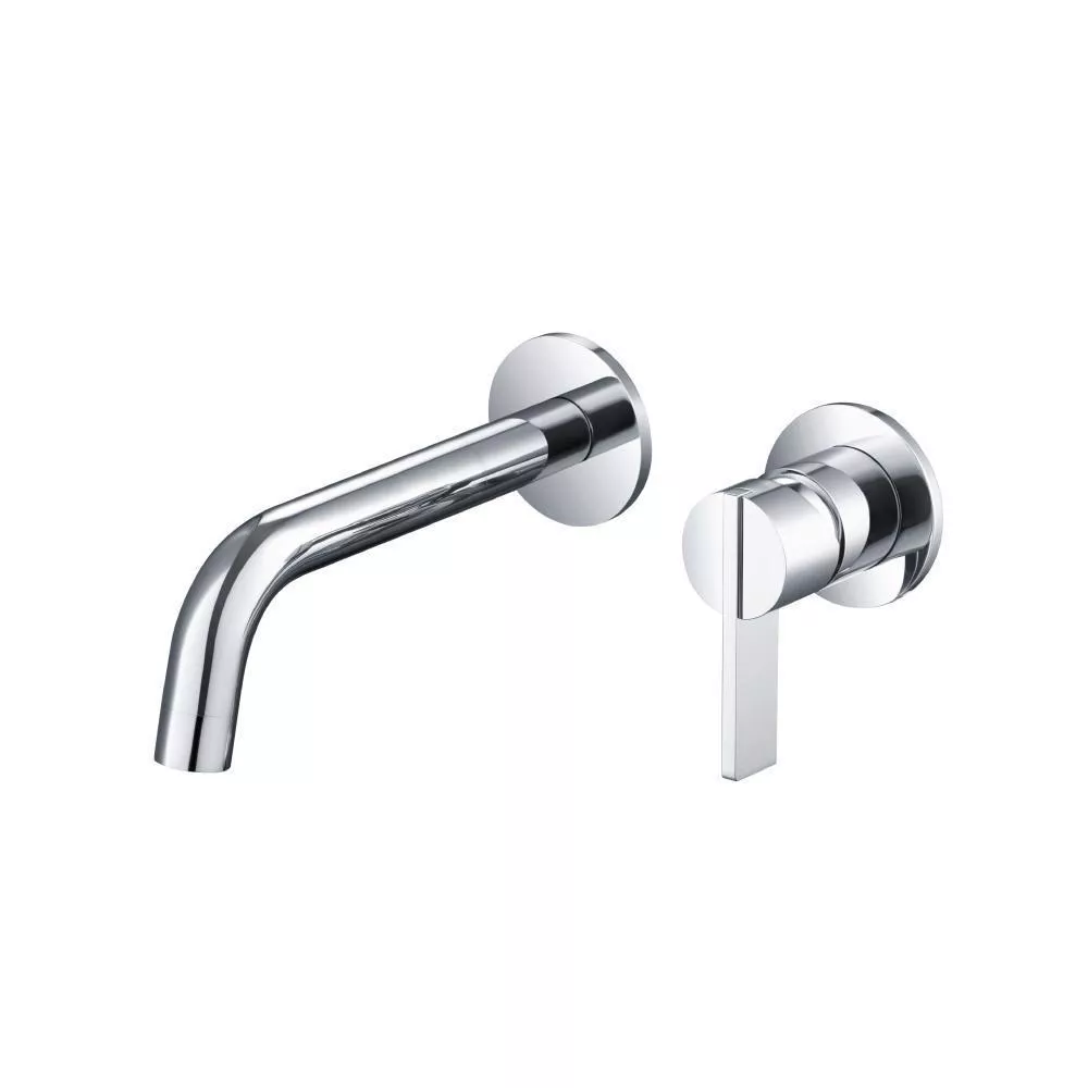 Chrome Single Handle Wall Mounted Bathroom Faucet material