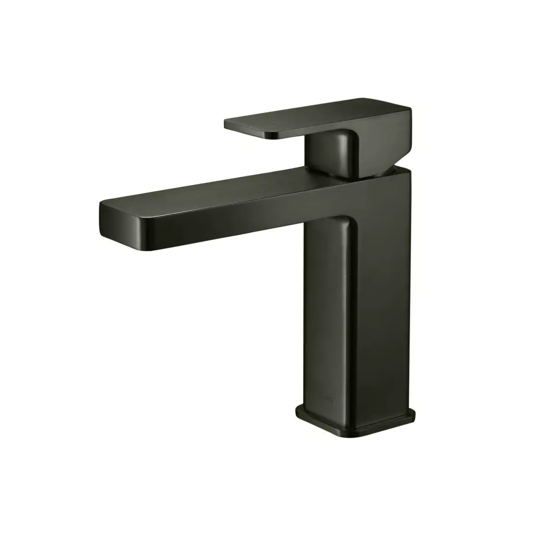 Dark Green Single Hole Bathroom Faucet material