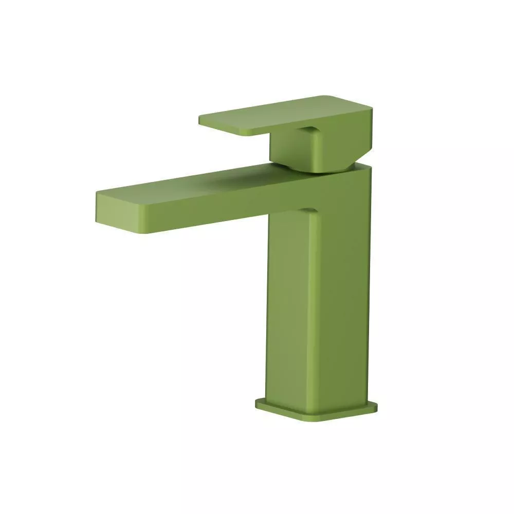 Green Single Hole Bathroom Faucet material