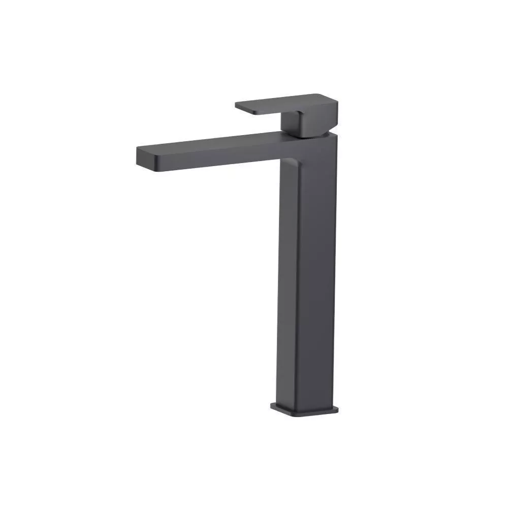 Dark Grey Single Hole Vessel Faucet material