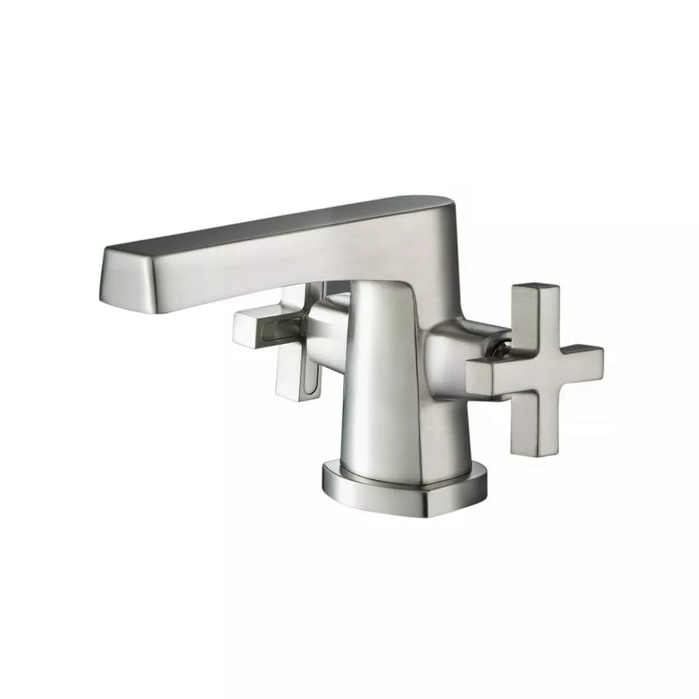 Brushed Nickel PVD Single Hole Bathroom Faucet material
