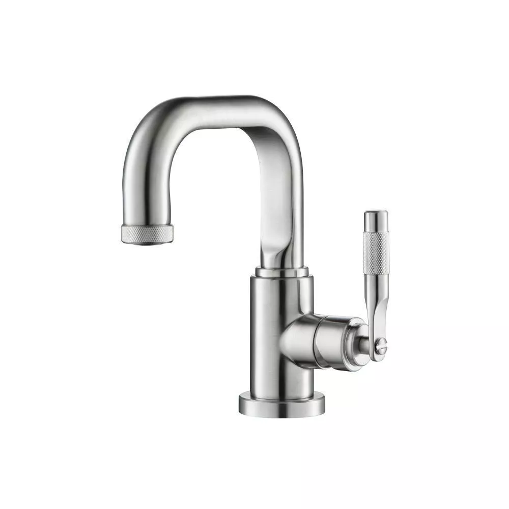 Brushed Nickel PVD Single Hole Bathroom Faucet material