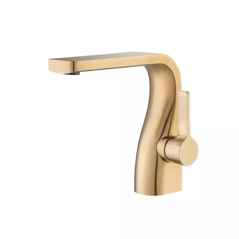 Brushed Bronze PVD Single Hole Bathroom Faucet material