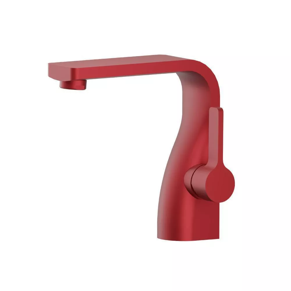 Crimson Single Hole Bathroom Faucet material