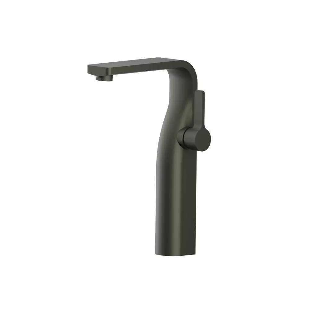 Dark Green Single Hole Vessel Faucet material
