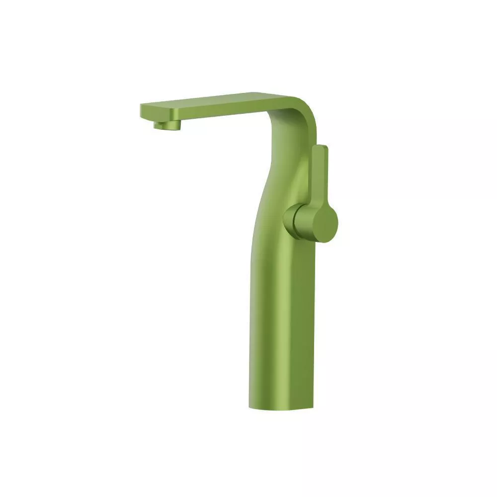 Green Single Hole Vessel Faucet material