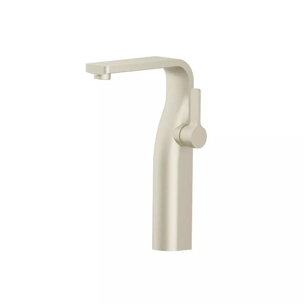 Light Tan Single Hole Vessel Faucet material