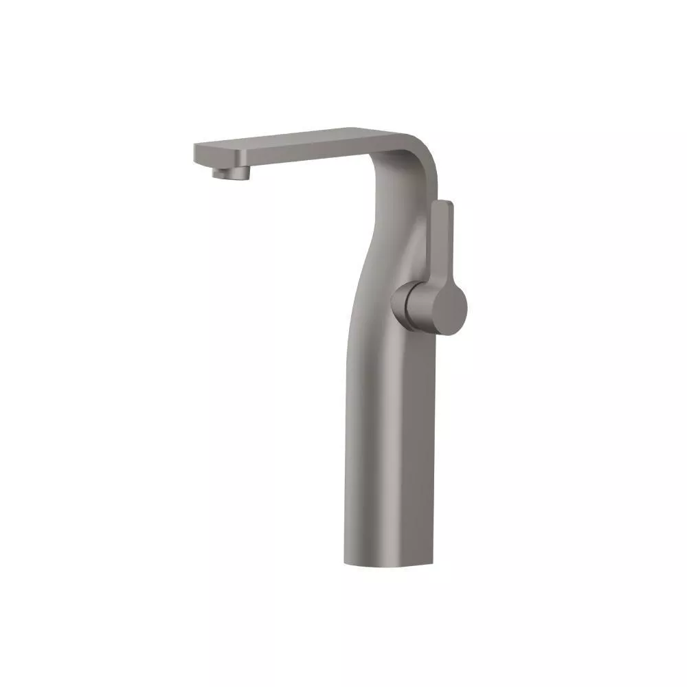 Steel Grey Single Hole Vessel Faucet material