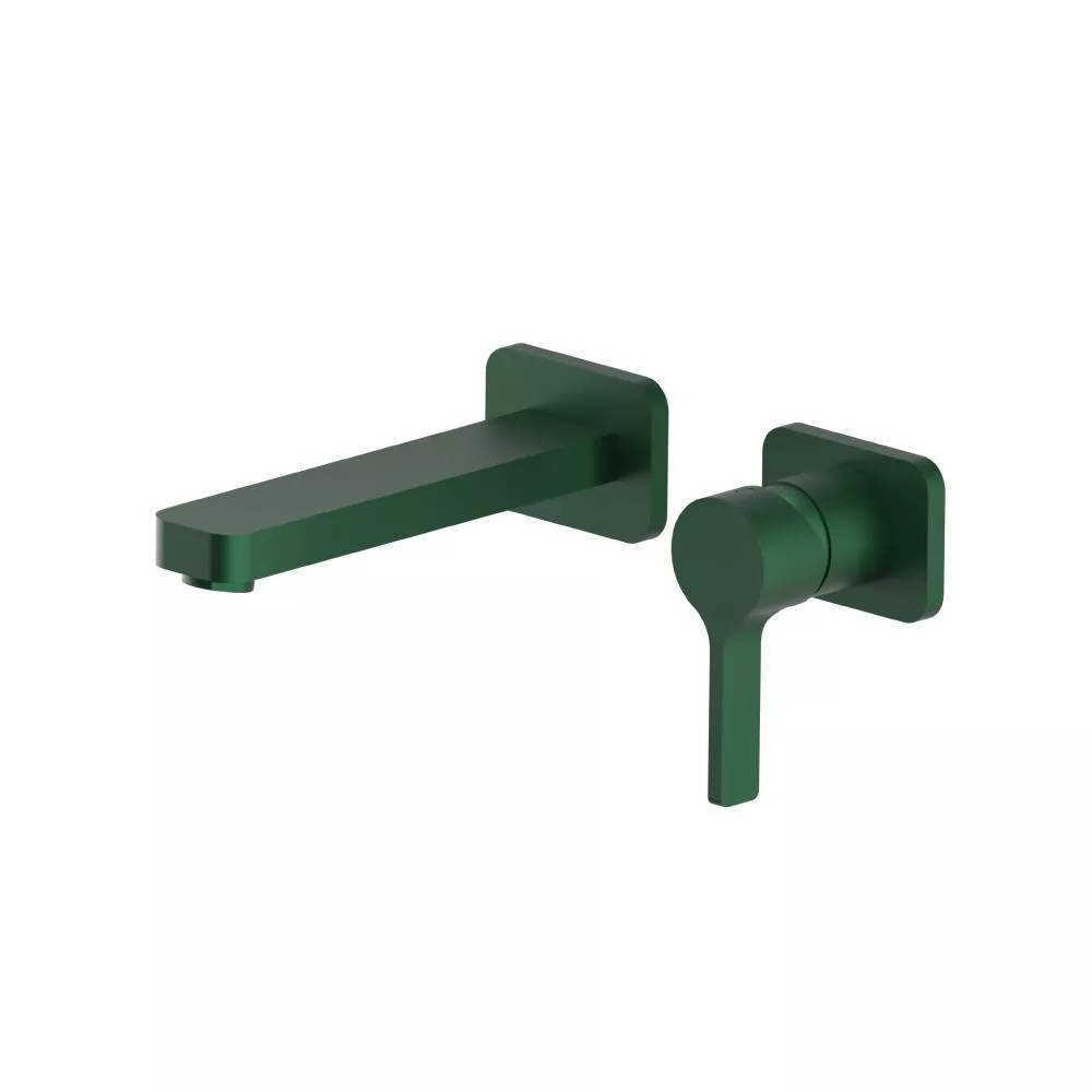 Leaf Green Single Handle Wall Mounted Bathroom Faucet material