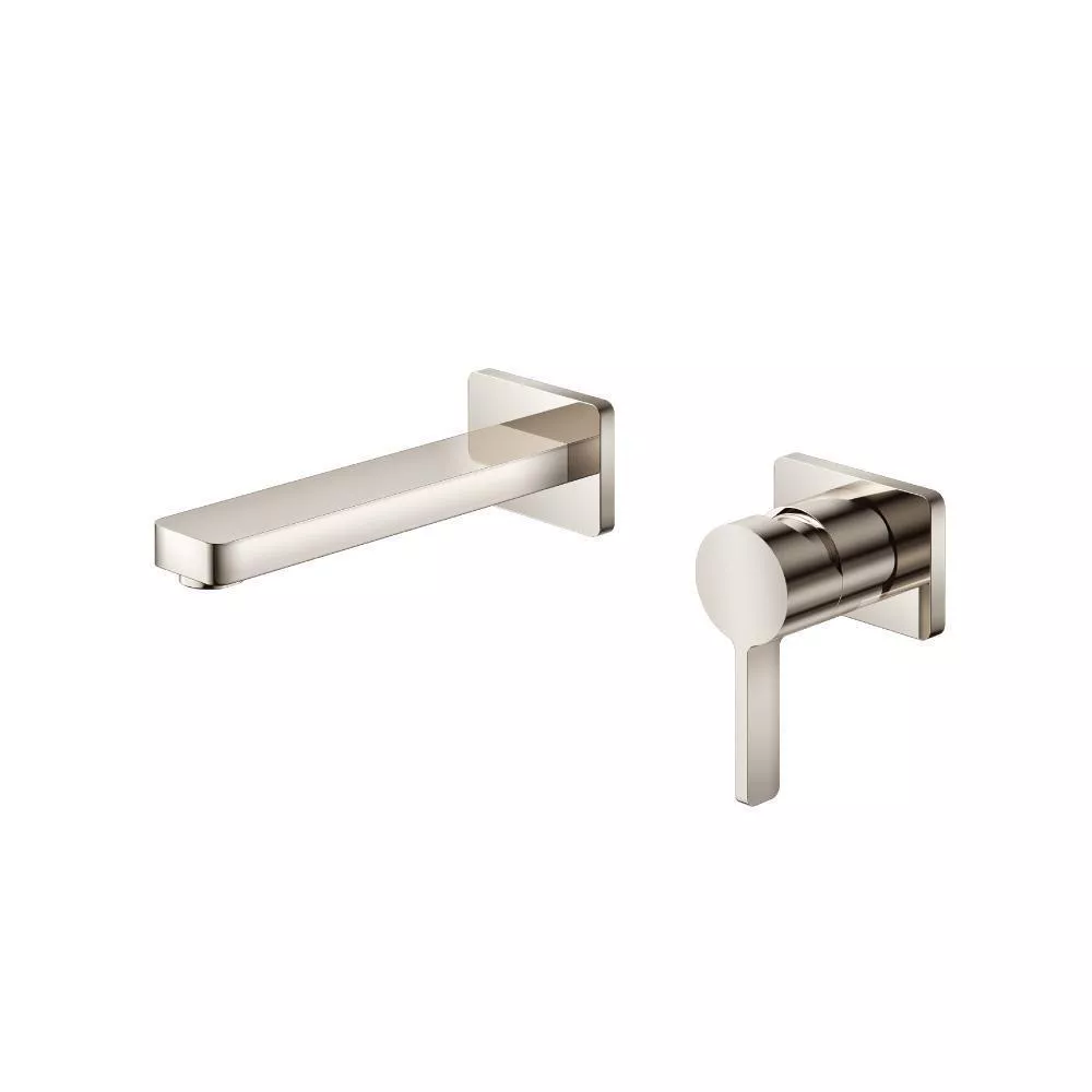 Polished Nickel PVD Single Handle Wall Mounted Bathroom Faucet material