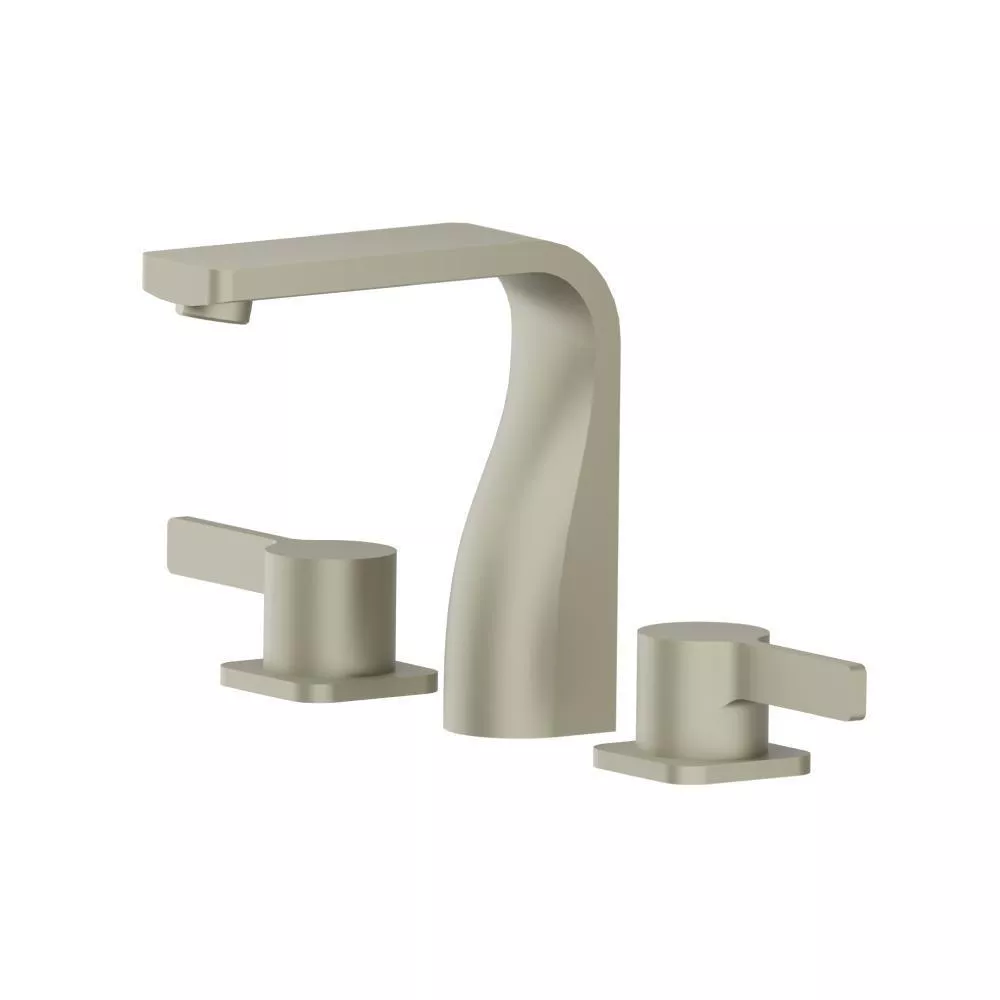 Light Verde Three Hole 8" Widespread Two Handle Bathroom Faucet material