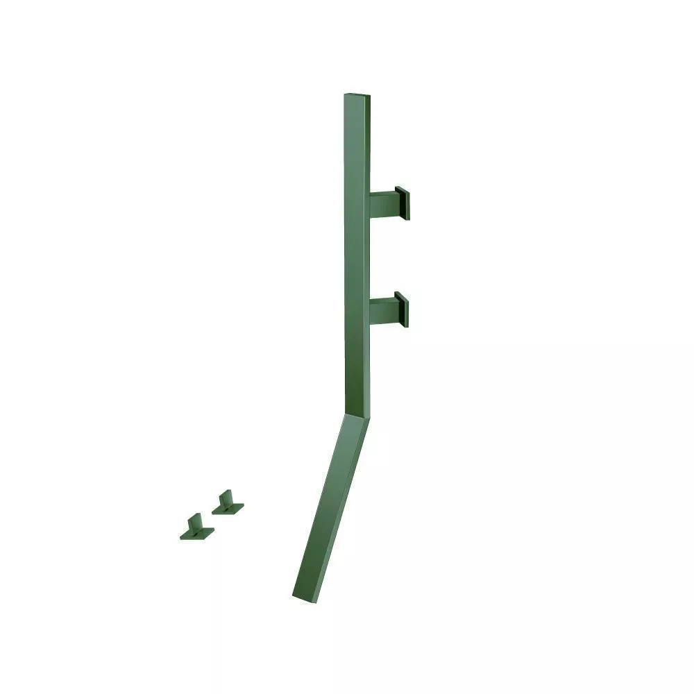 Leaf Green Wall Mount Faucet With Deck Handles material