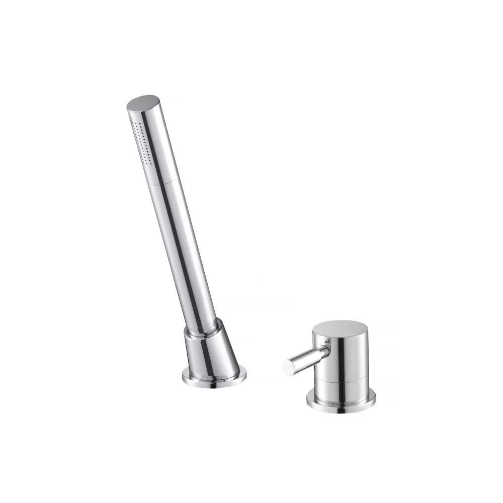 Chrome Deck Diverter With Holder & Hose material