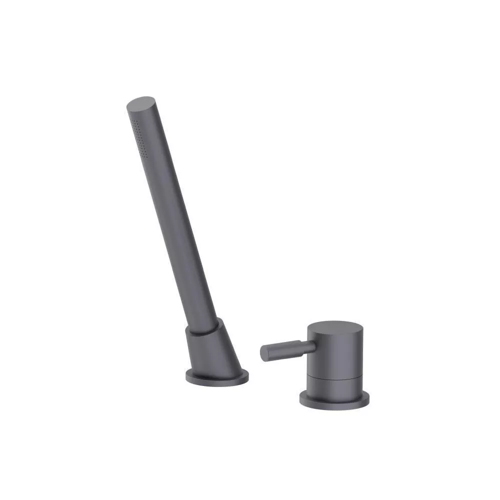 Dark Grey Deck Diverter With Holder & Hose material
