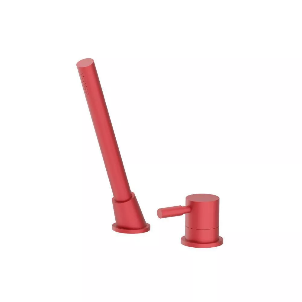 Deep Red Deck Diverter With Holder & Hose material