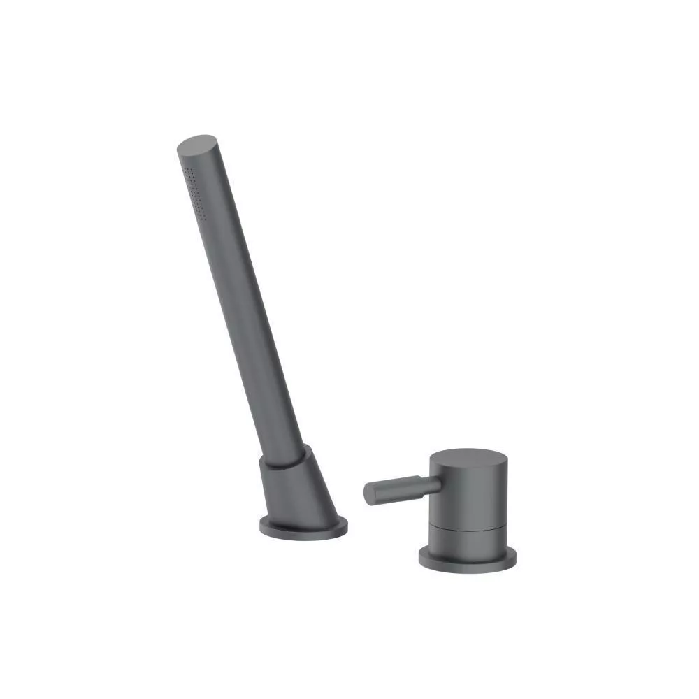 Rock Grey Deck Diverter With Holder & Hose material