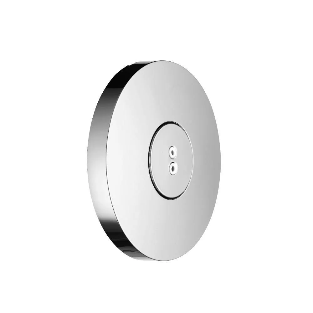 Brushed Nickel PVD 1/2" Spin / Body Jet With Concealed Valve material