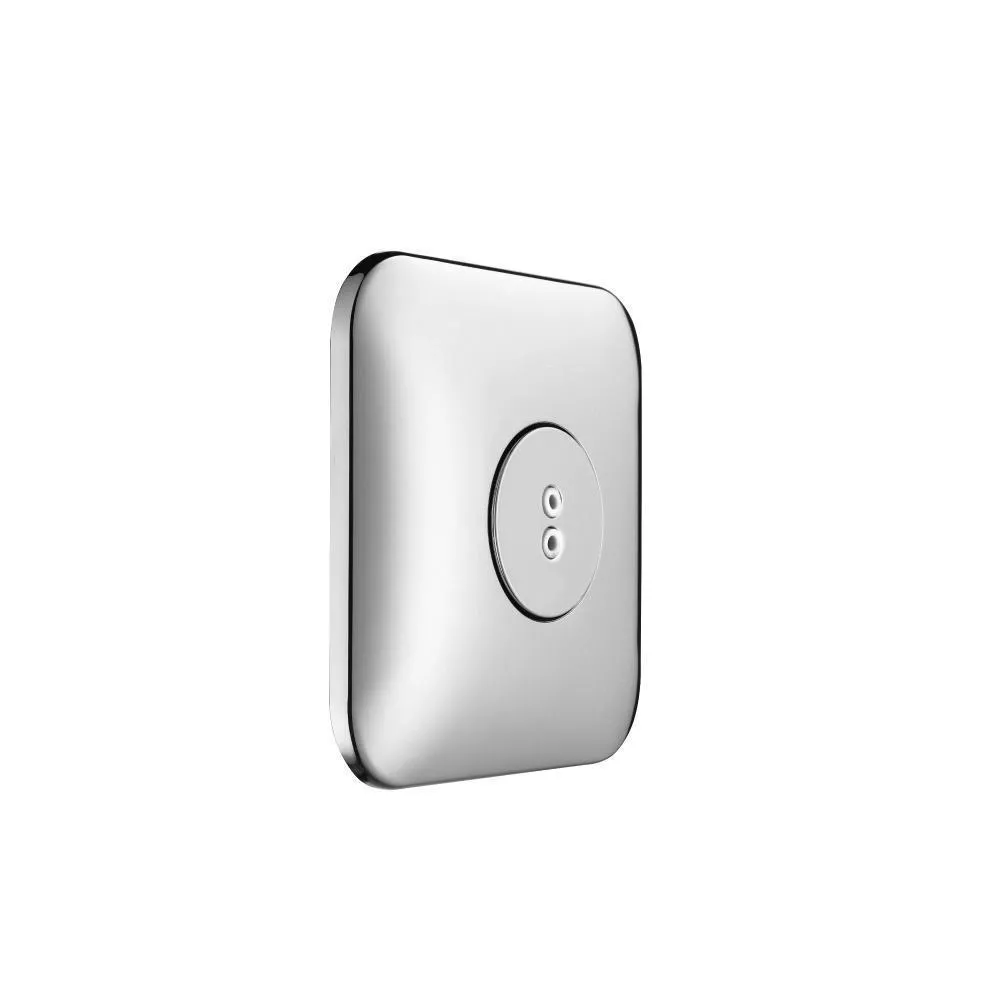 Chrome 1/2" Spin / Body Jet With Concealed Valve material