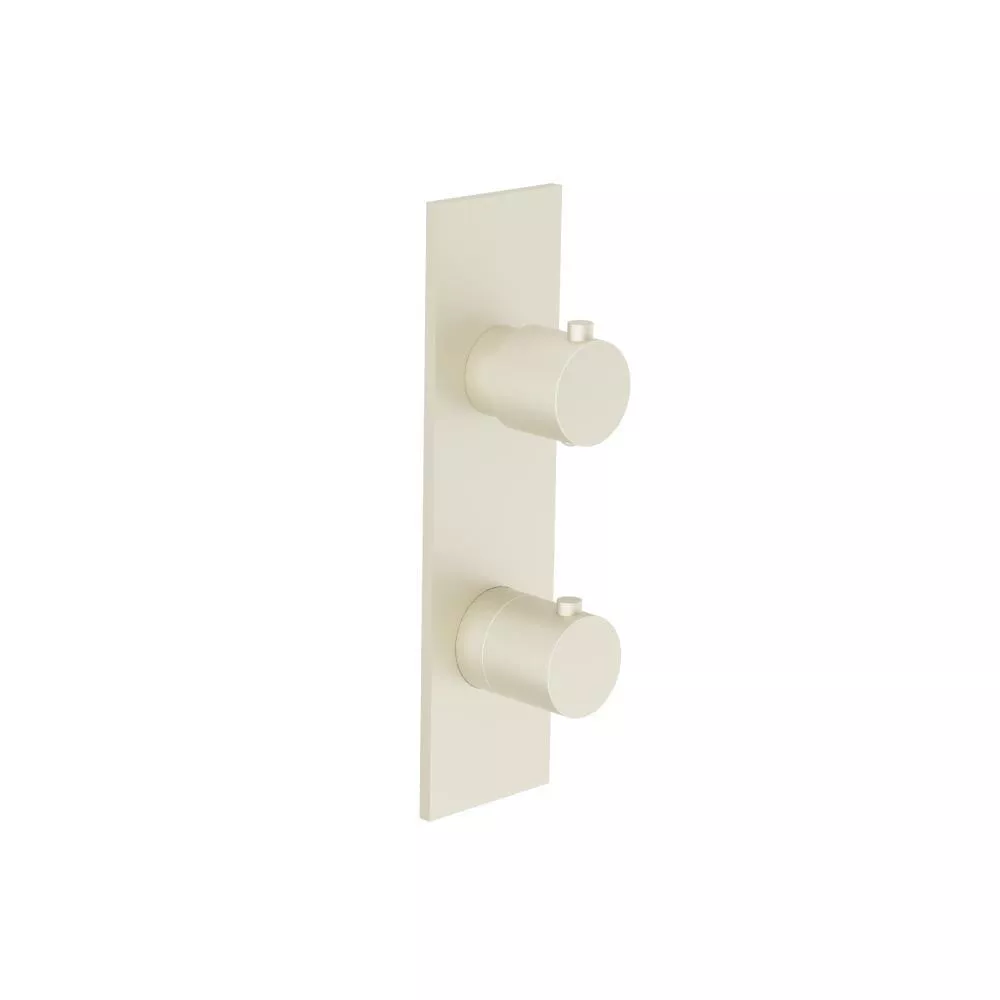 Light Tan 3/4" Thermostatic Shower Valve & Trim - 3-Output material