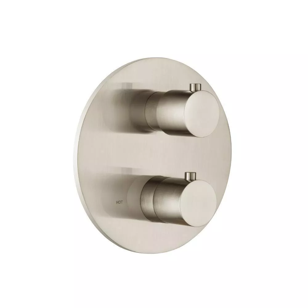 Brushed Nickel PVD 3/4" Thermostatic Shower Valve & Trim - 1 Output material