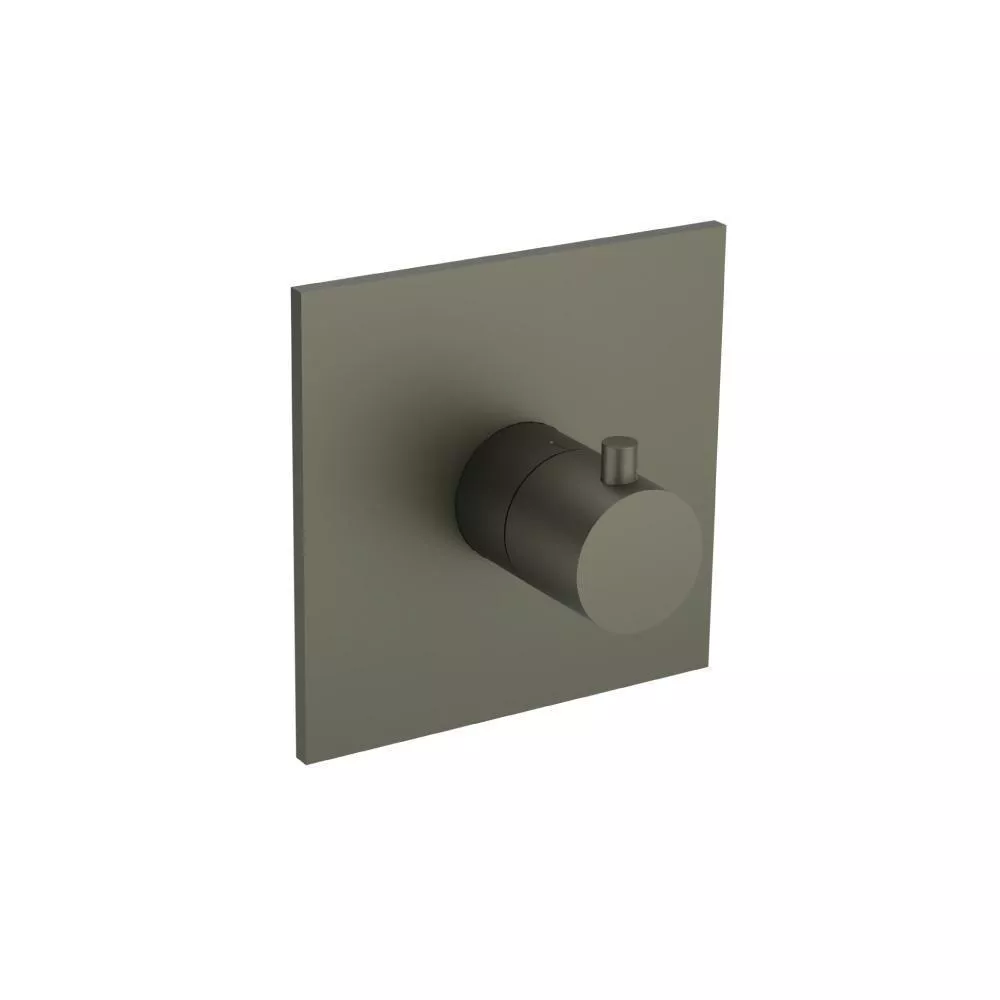 Gun Metal Grey 3/4" Thermostatic Valve With Trim material