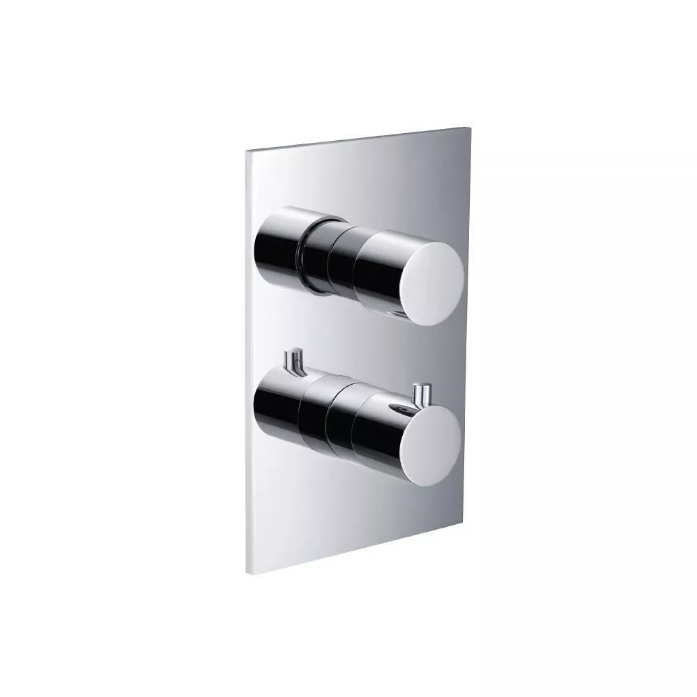 Chrome 3/4" Thermostatic Valve & Trim - 3 Output material