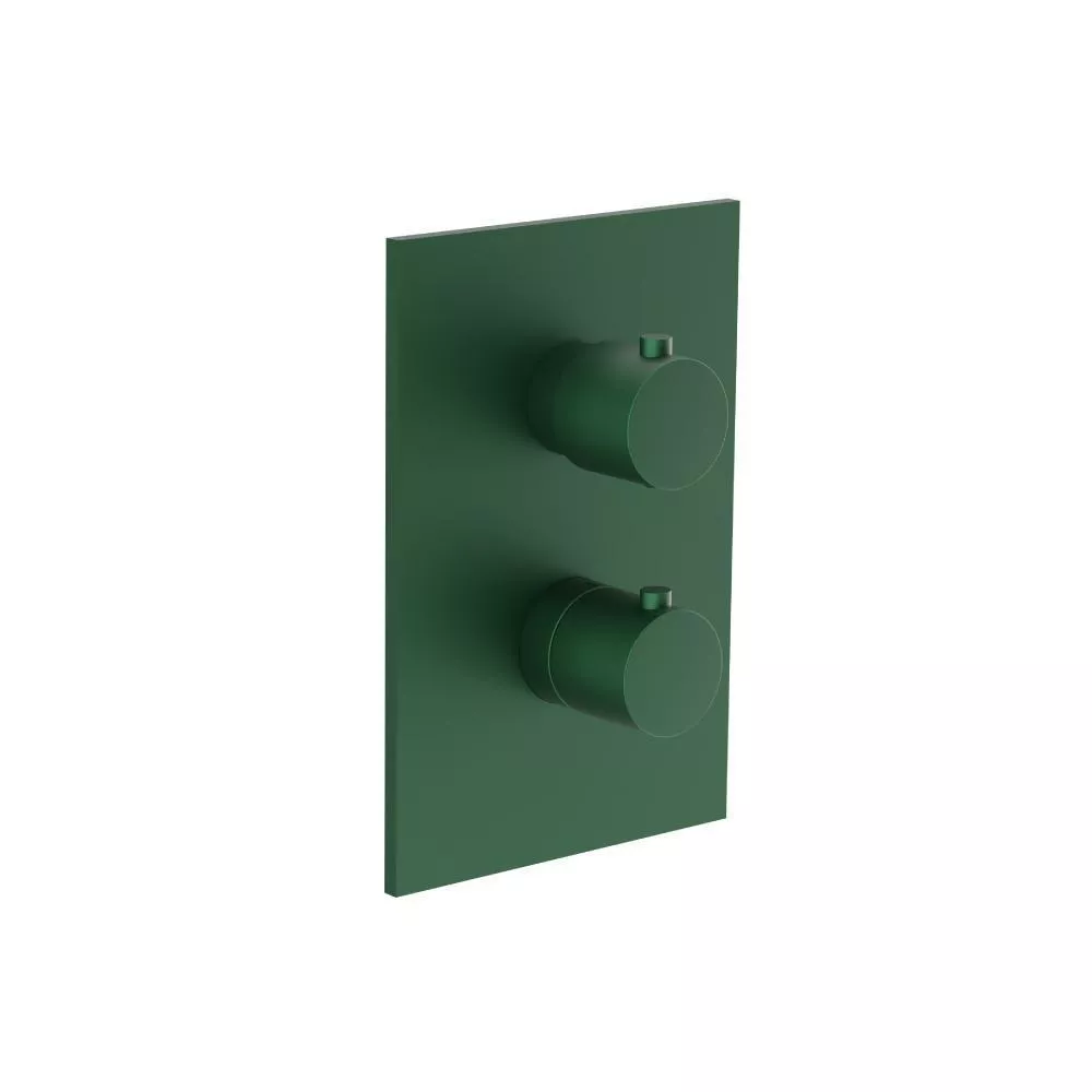 Leaf Green 3/4" Thermostatic Valve & Trim - 3 Output material