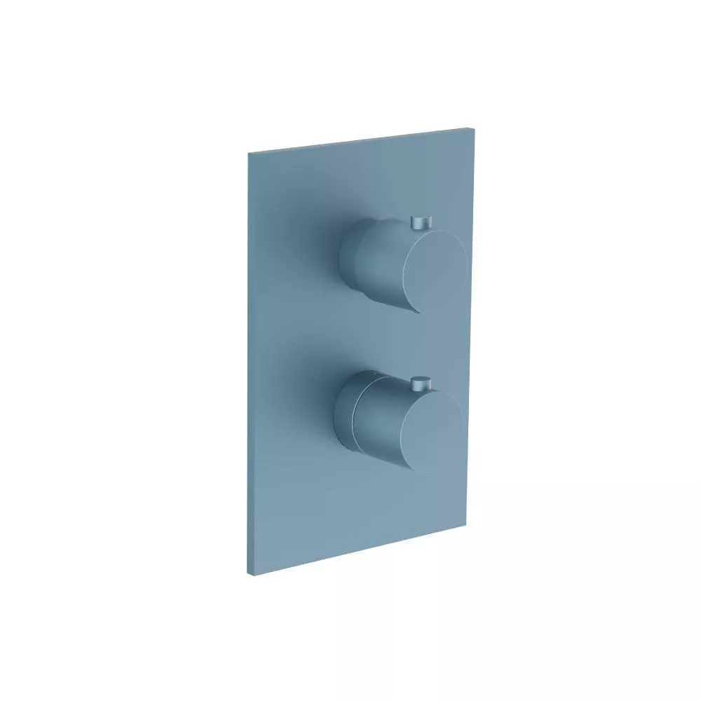 Blue Platinum 3/4 " Thermostatic Valve & Trim - With 2-Way Diverter - 2 Output material