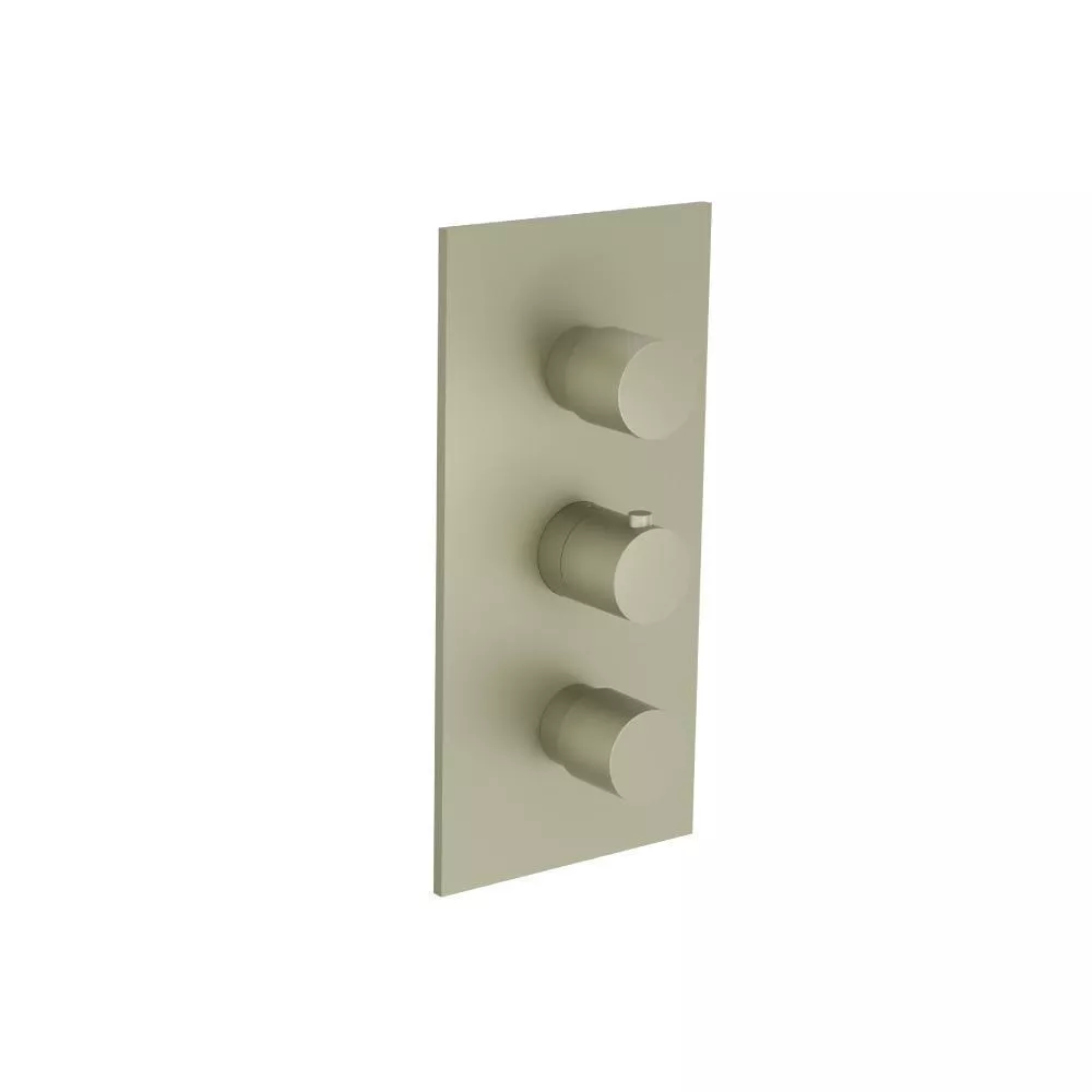 Army Green 3/4" Thermostatic Valve With Trim - 3 Output material