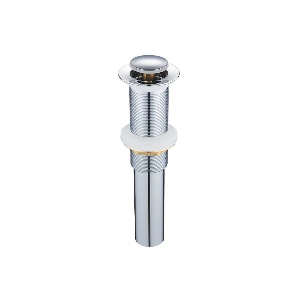 Chrome 1-1/4" Pop-up Drain Assembly Without Overflow material