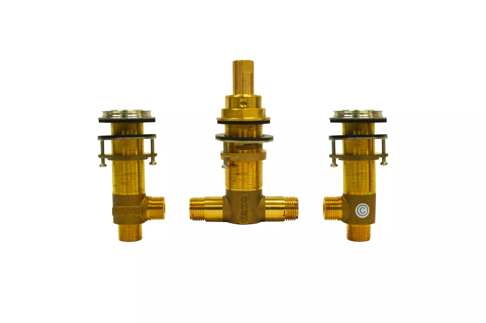 Three-Hole Roman Tub Filler Rough-In Valve material