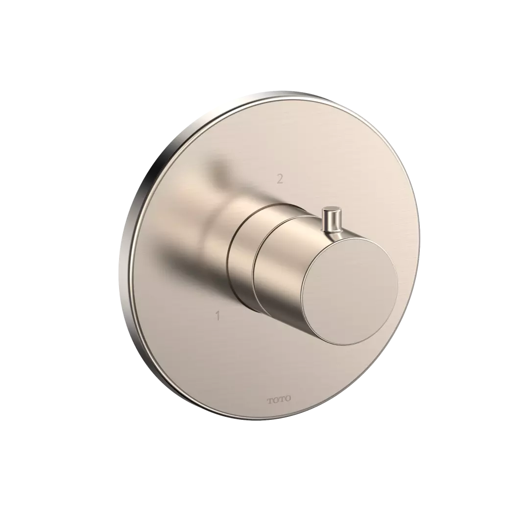 Round Two-Way Diverter Shower Trim, Brushed Nickel - TBV01103U#BN material