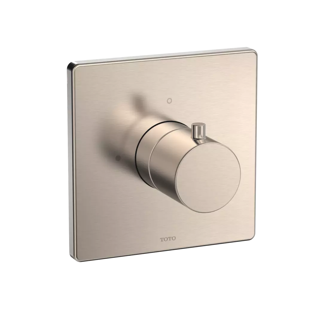 Square Volume Control Valve Shower Trim, Brushed Nickel - TBV02101U#BN material