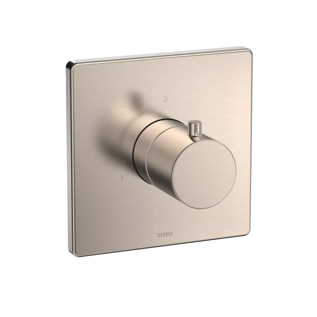 Square Three-Way Diverter Shower Trim, Brushed Nickel - TBV02104U#BN material