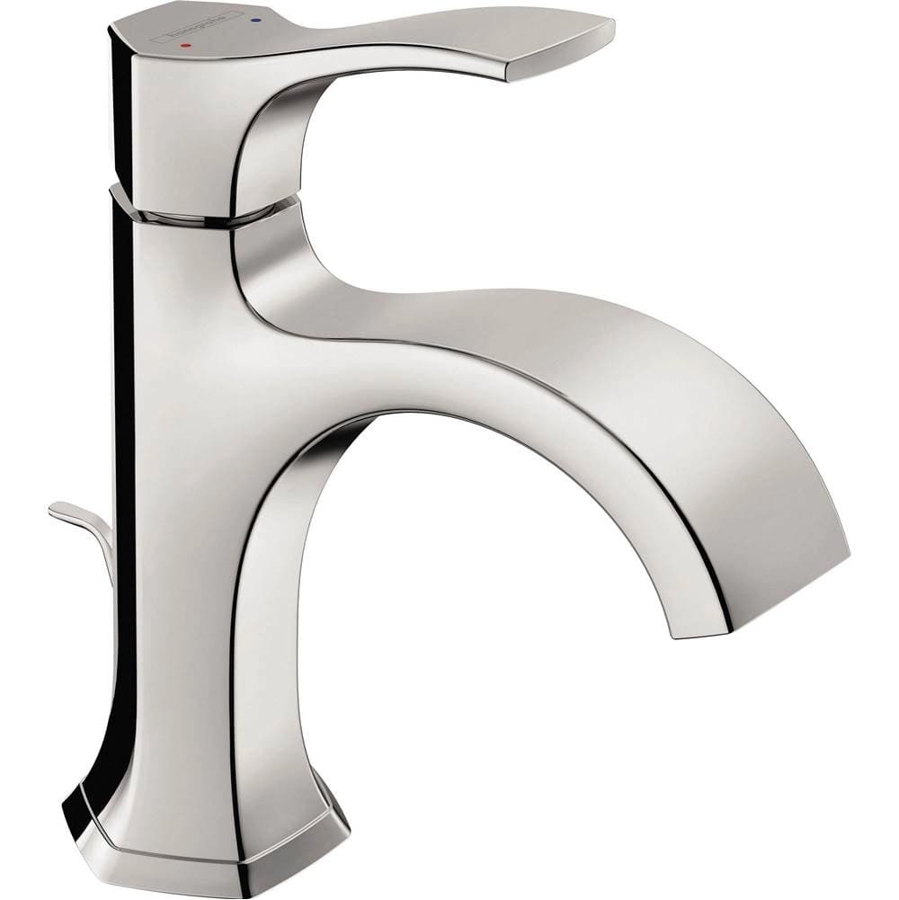 Locarno Single-Hole Faucet 110 with Pop-Up Drain, 1.2 GPM in Chrome material