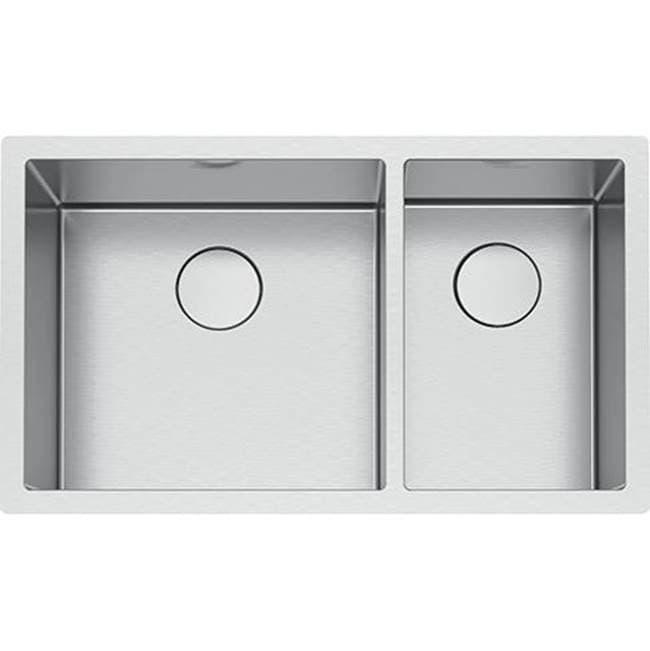 Professional 2 Undermount 16G Ss Dbl 36Cab material