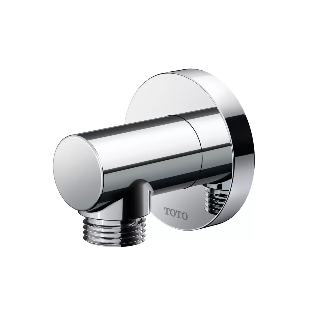 Wall Outlet for Handshower, Round, Brushed Nickel - TBW01014U#BN material