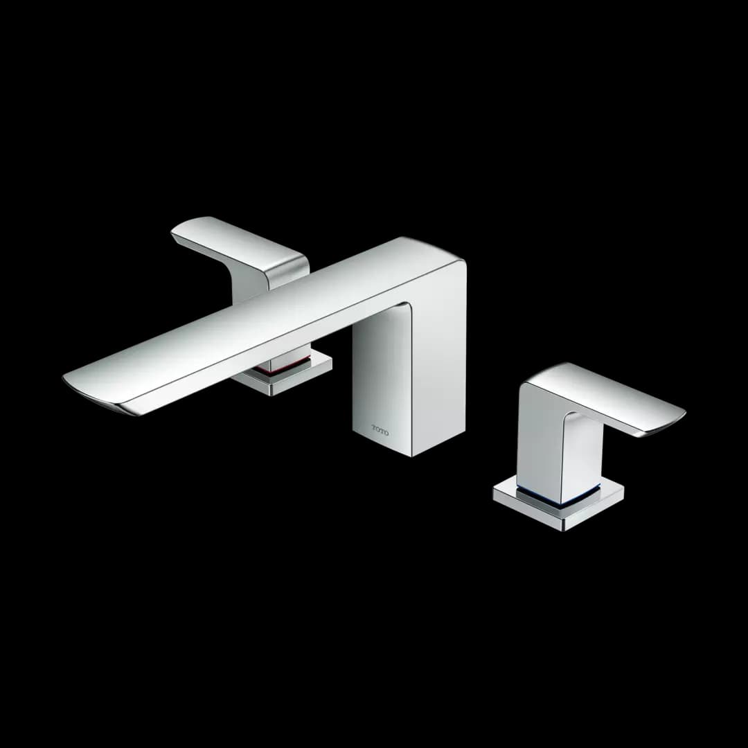 GR Two-Handle Deck-Mount Roman Tub Filler Trim, Polished Chrome - TBG02201U#CP material
