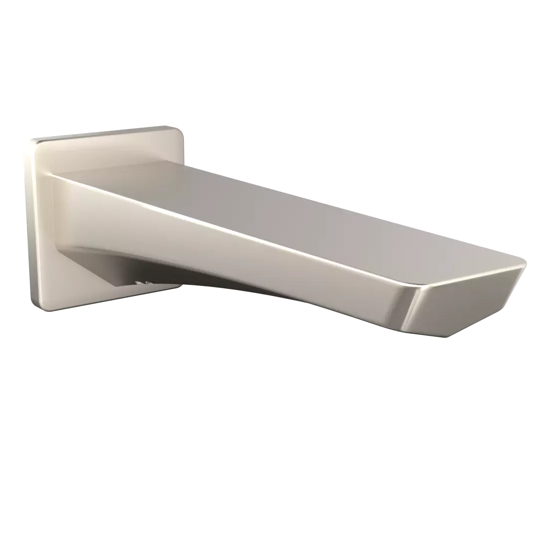 GE Wall Tub Spout, Brushed Nickel - TBG07001U#BN material