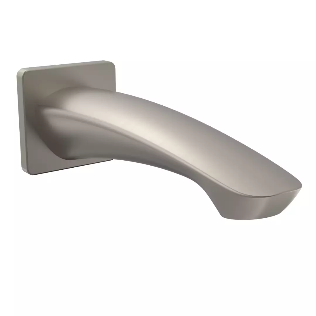 GM Wall Tub Spout, Brushed Nickel - TBG09001U#BN material