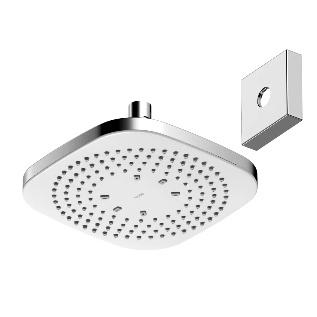 G Series 2.5 GPM Single Spray 8.5 inch Square Showerhead with COMFORT WAVE Technology, Polished Chrome - TBW02003U1#CP material