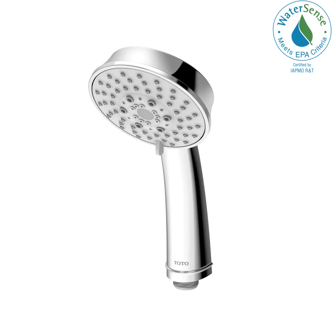 L Series 2.0 GPM Multifunction 4 inch Classic Handshower, Polished Chrome - TBW03003U2#CP material