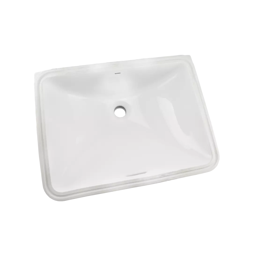 20" Rectangular Undermount Bathroom Sink with CEFIONTECT, Cotton White - LT1535G#01 material