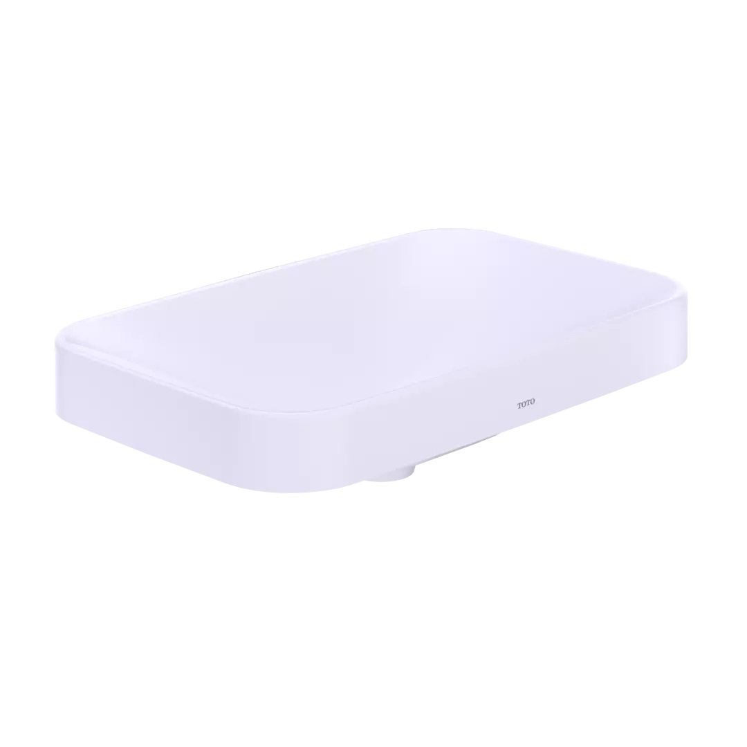 Arvinaâ„¢ Rectangular 23" Vessel Bathroom Sink with CEFIONTECT, Cotton White - LT426G#01 material