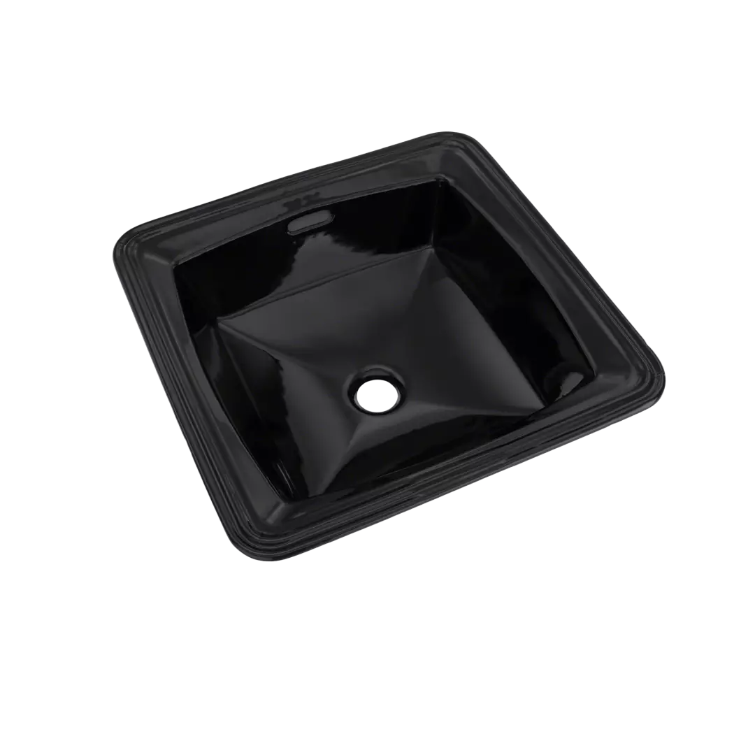 Connellyâ„¢ Square Undermount Bathroom Sink, Ebony - LT491#51 material